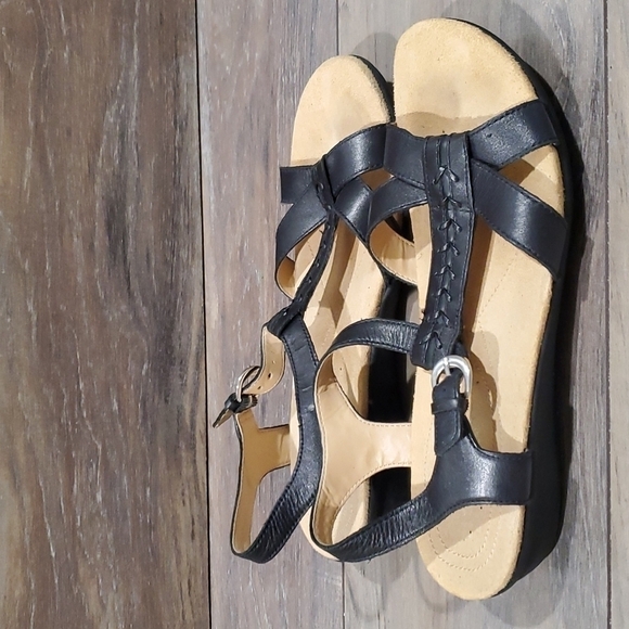 Naturalizer Women Comfort Ankle strap leather shoes sz 10M sandals - Picture 2 of 11